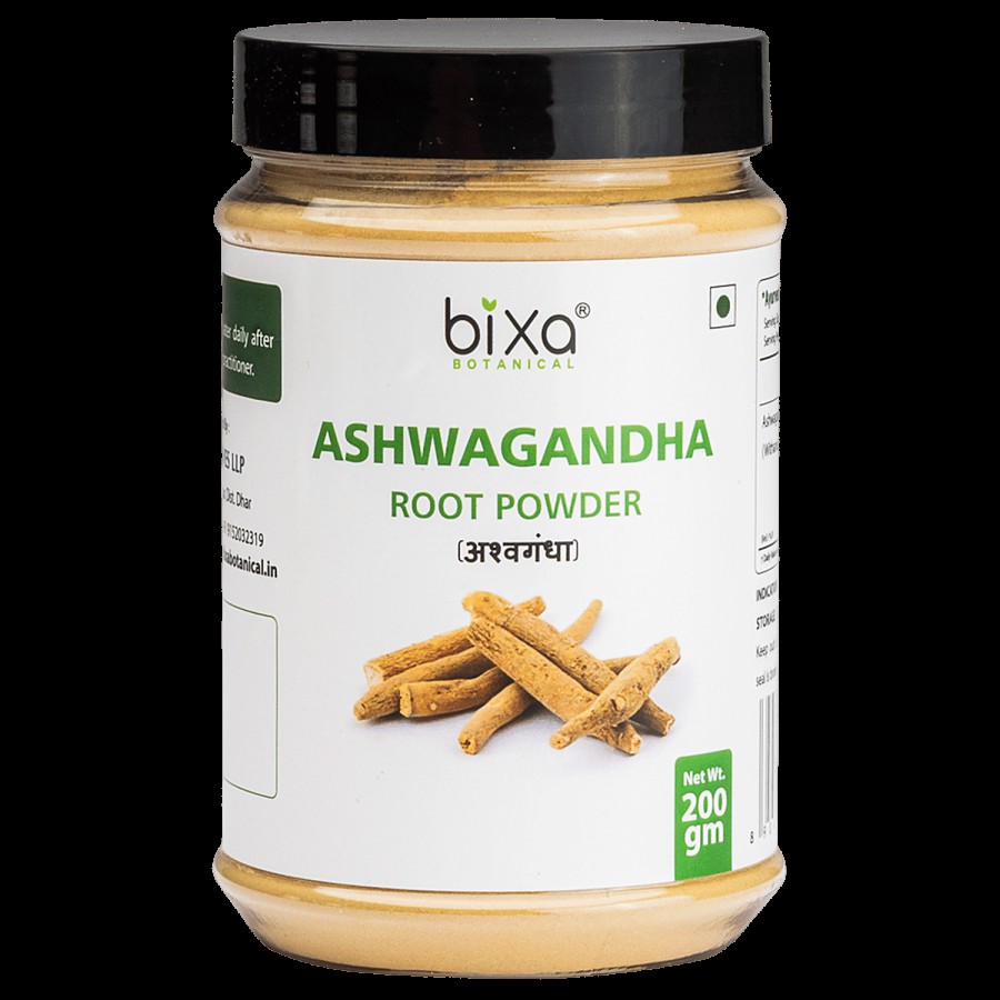 Bixa Botanical Ashwagandha Root Powder