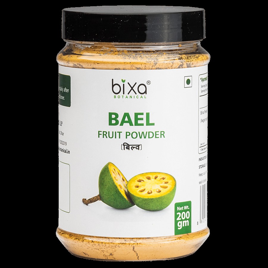 Bixa Botanical Bael Fruit Powder - Supports Digestive Fire & Controlling Loose Motions