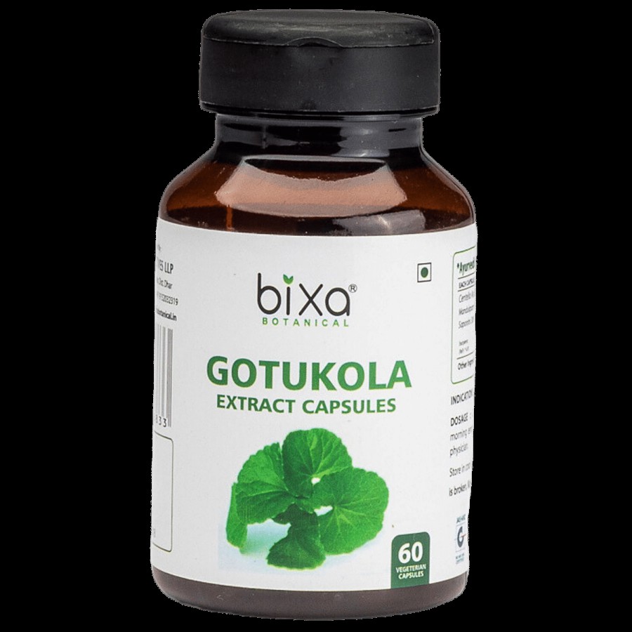 Bixa Botanical Gotu Kola Extract - 30% Saponins