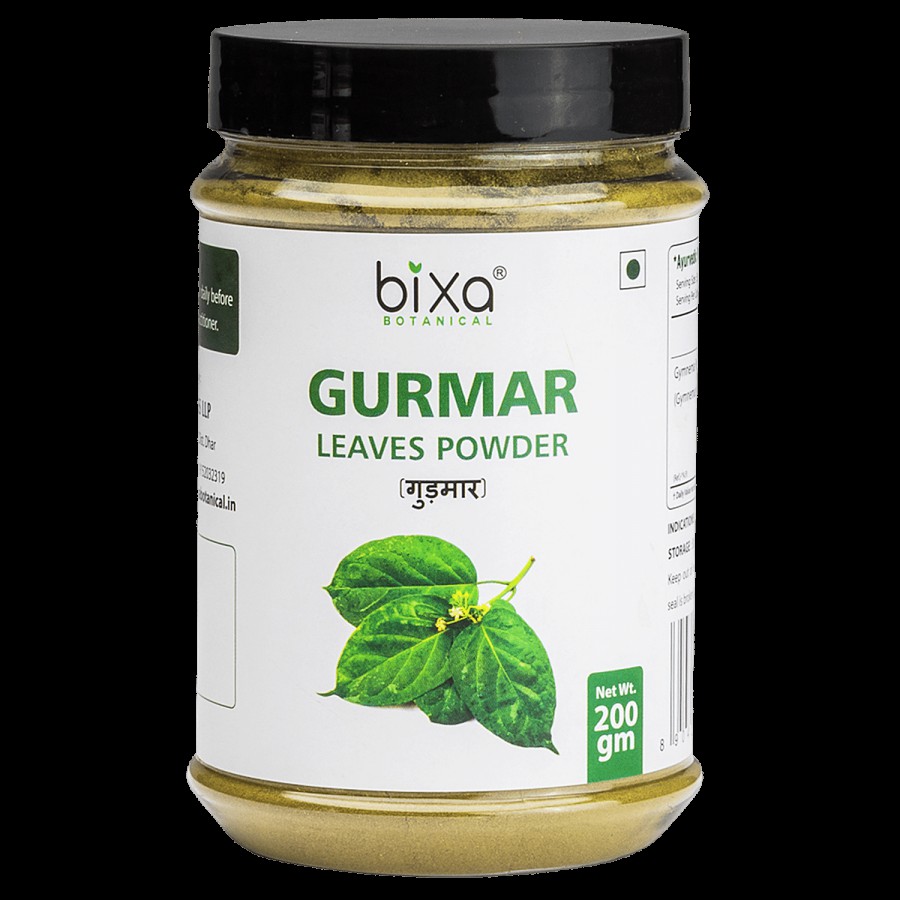 Bixa Botanical Gudmar Leaves Powder - Supports Normal Blood Sugar Levels