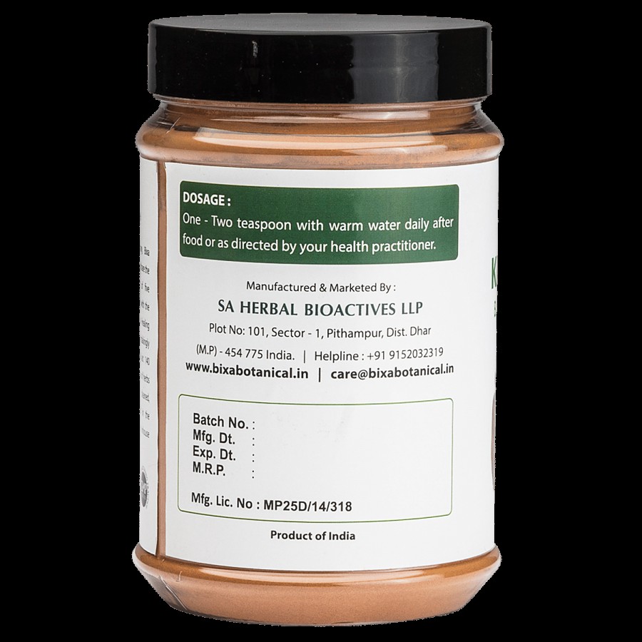 Bixa Botanical Kaiphal Powder - Supports Skin & Respiratory Wellness