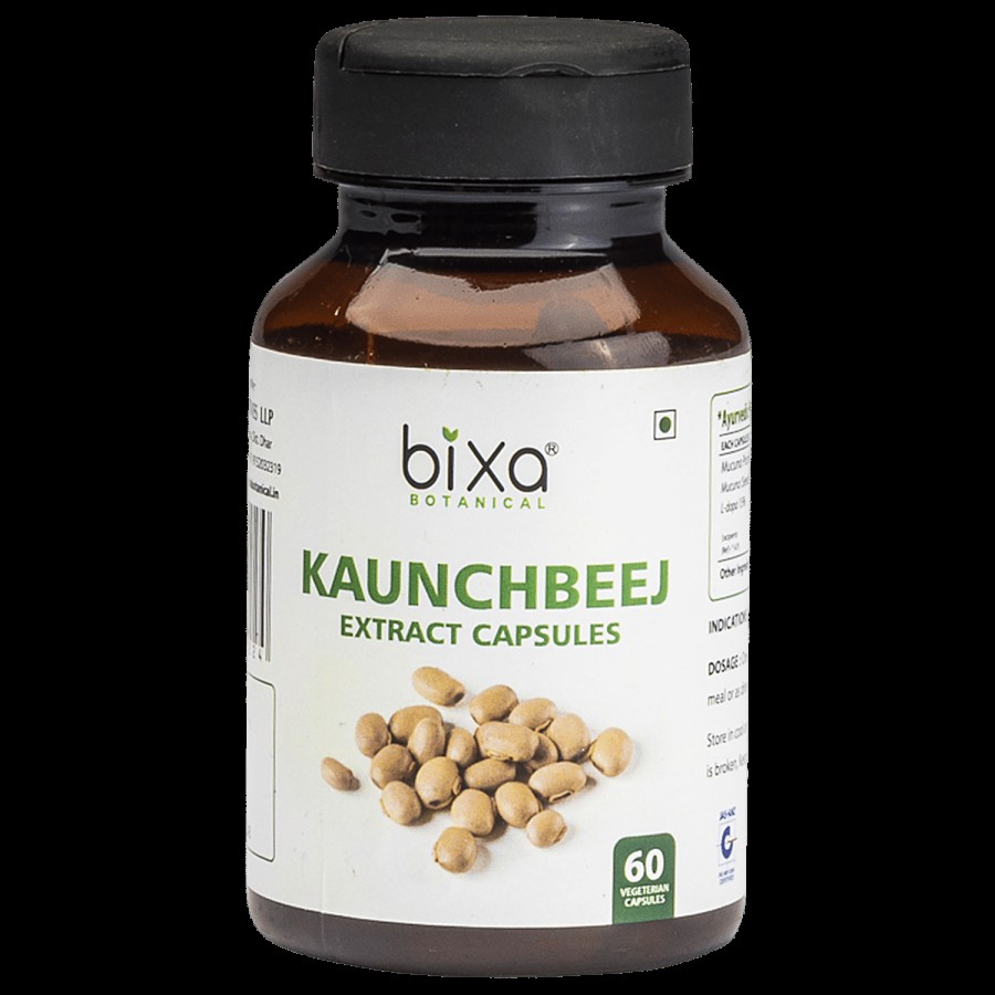 Bixa Botanical Mucuna/Kaunch Beej Extract - 15% L-Dopa by HPLC