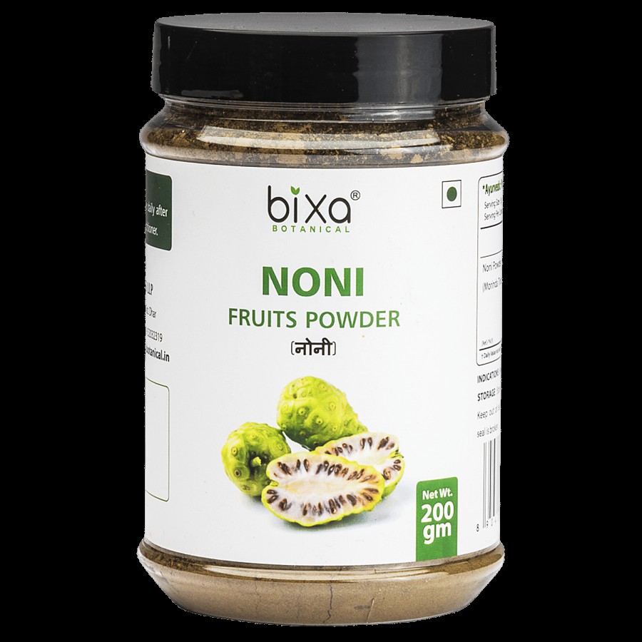 Bixa Botanical Noni Fruit Powder - Supports Healthy Cellular Tissue Growth