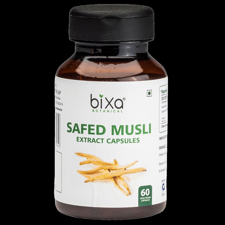 Bixa Botanical Safed Musli Extract - 30% Saponin