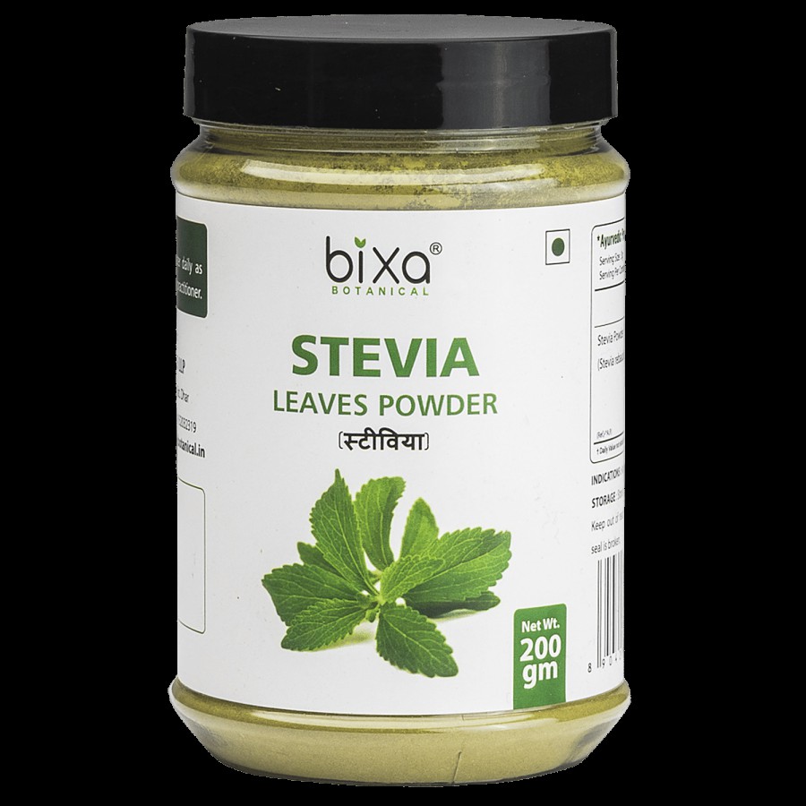 Bixa Botanical Stevia Leaves Powder