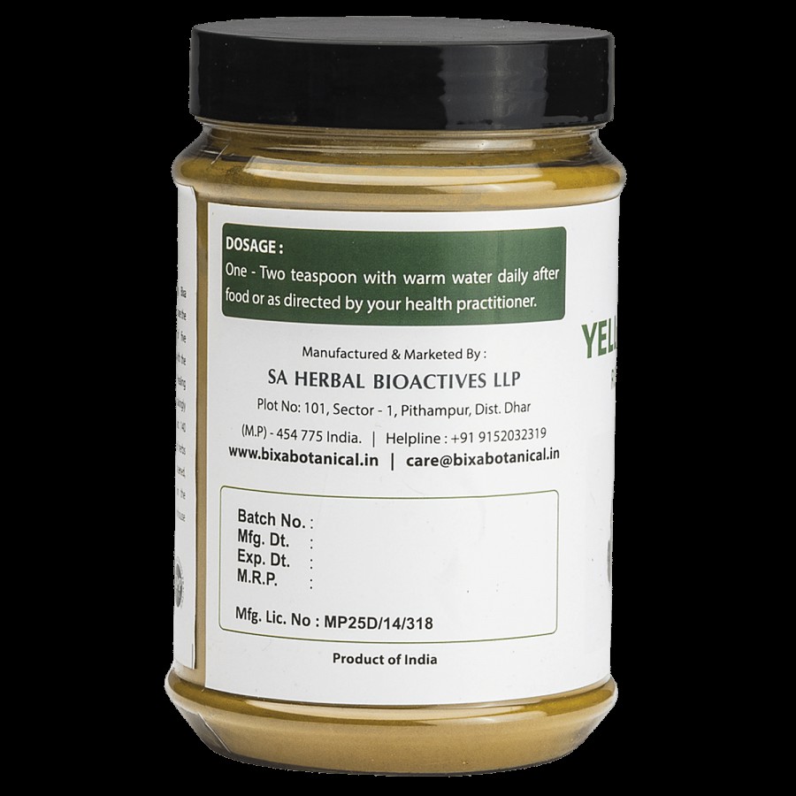 Bixa Botanical Yellow Dock Root Powder