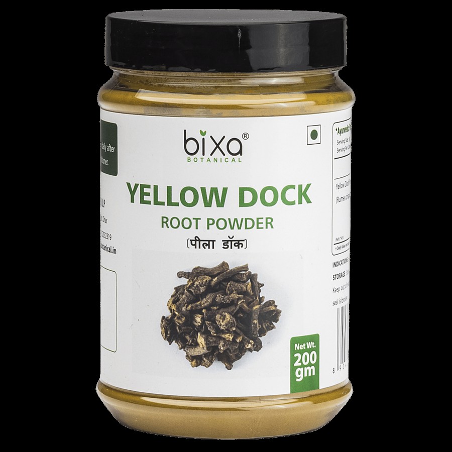 Bixa Botanical Yellow Dock Root Powder