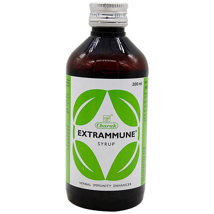 Charak EXTRAMMUNE Syrup - A Natural Bodyguard To Boost Immunity