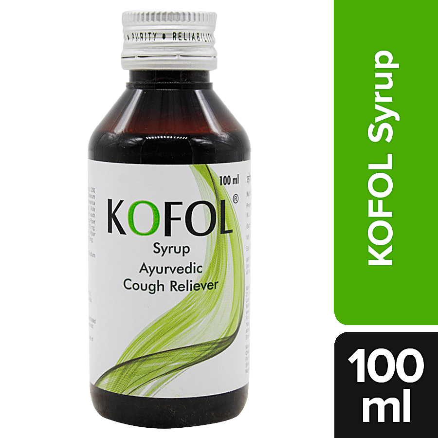 Charak KOFOL Syrup - A Natural Remedy To Relieve Cough