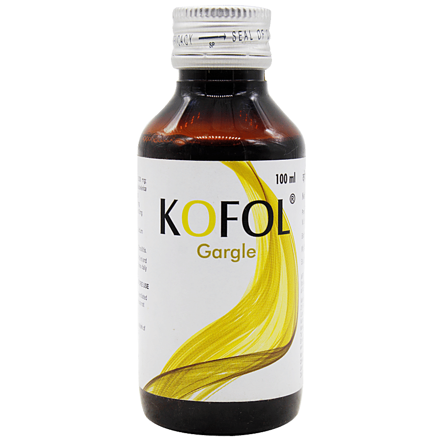 Charak Kofol Gargle - A Natural Remedy To Relieve Sore Throat