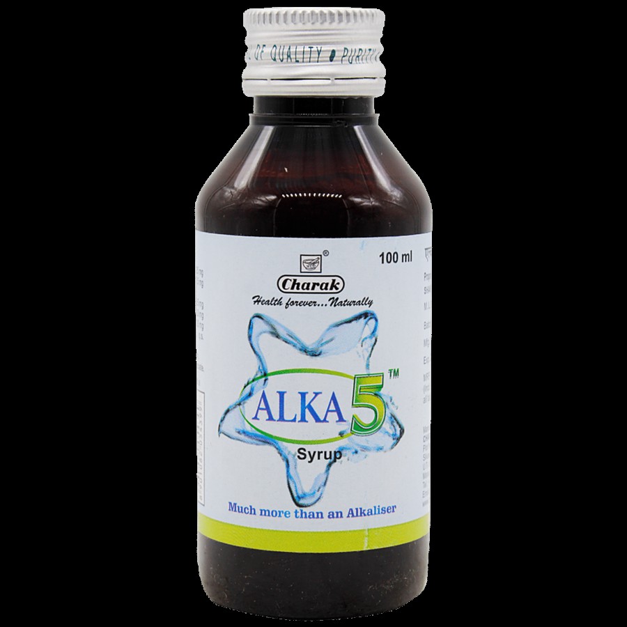 Charak ALKA 5 Syrup - Much More Than An Alkaliser