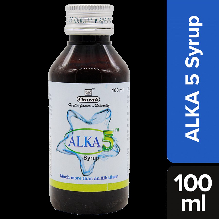 Charak ALKA 5 Syrup - Much More Than An Alkaliser