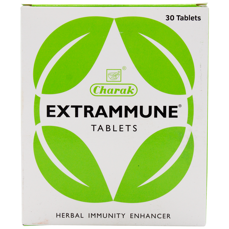 Charak EXTRAMMUNE Tablets -  A Natural Bodyguard To Boost Immunity