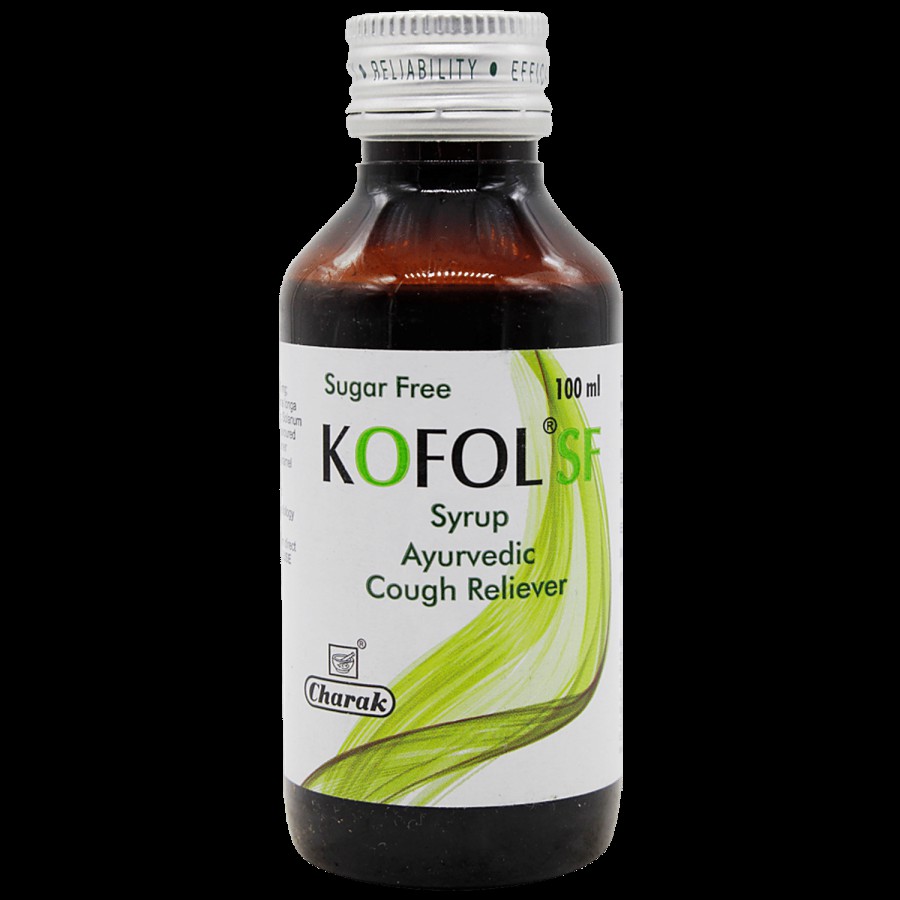 Charak Kofol Sugar Free Syrup - A Natural Remedy To Relieve Cough