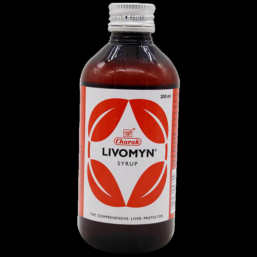 Charak LIVOMYN Syrup - The Hepatoprotector