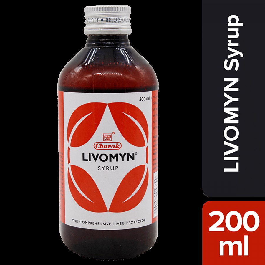 Charak LIVOMYN Syrup - The Hepatoprotector