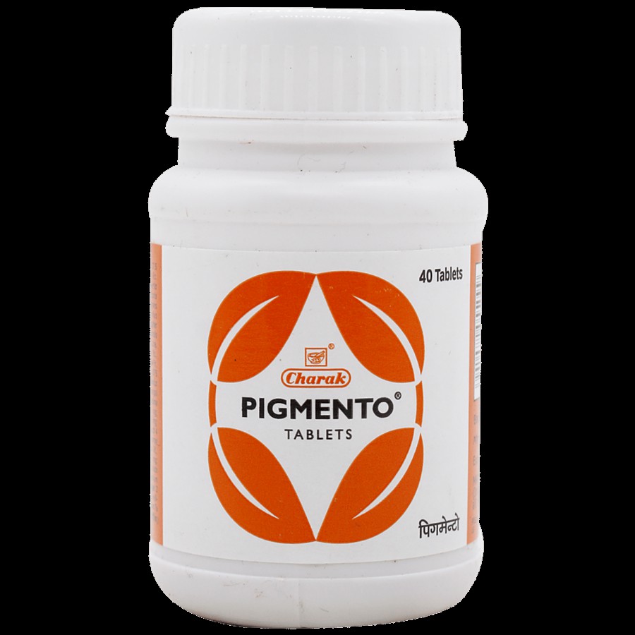 Charak PIGMENTO Tablets - A Natural Therapy For Vitiligo