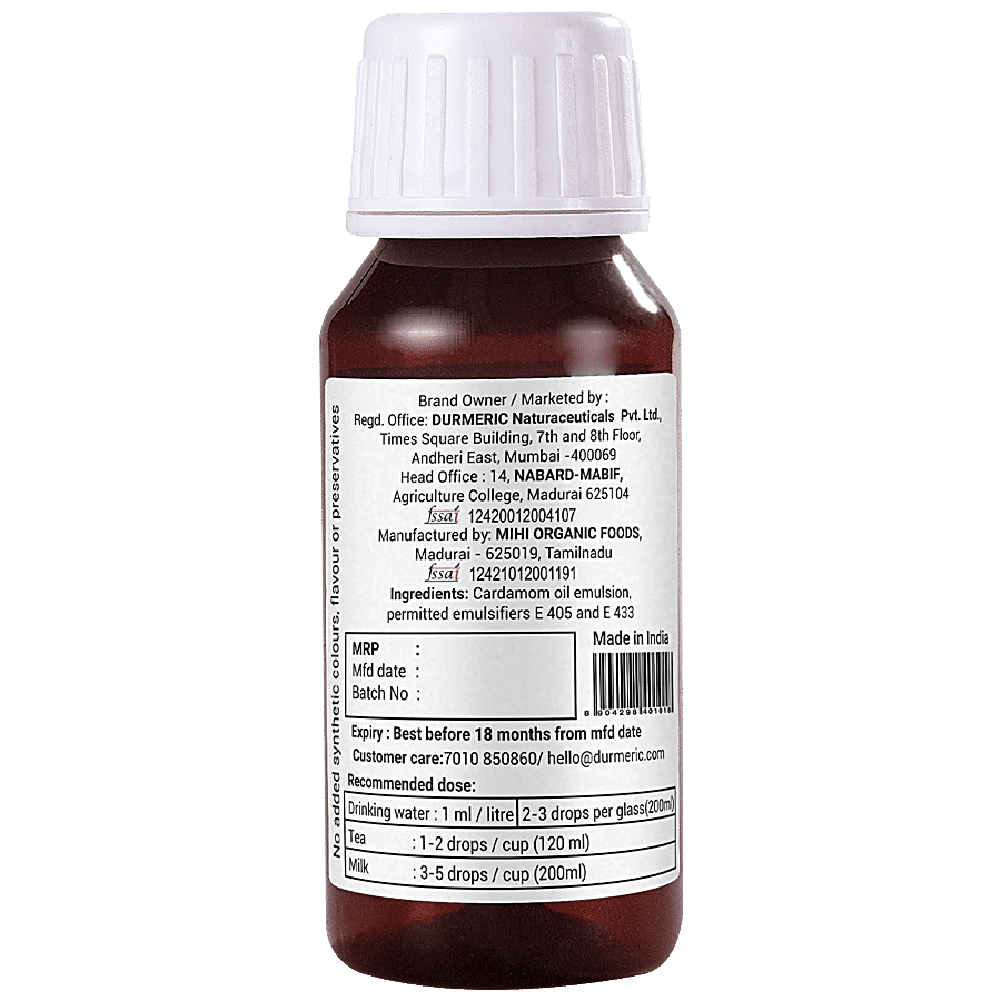 DURMERIC Onedrop Intensive Cardamom Herbal Drops - Controls Bad Breath