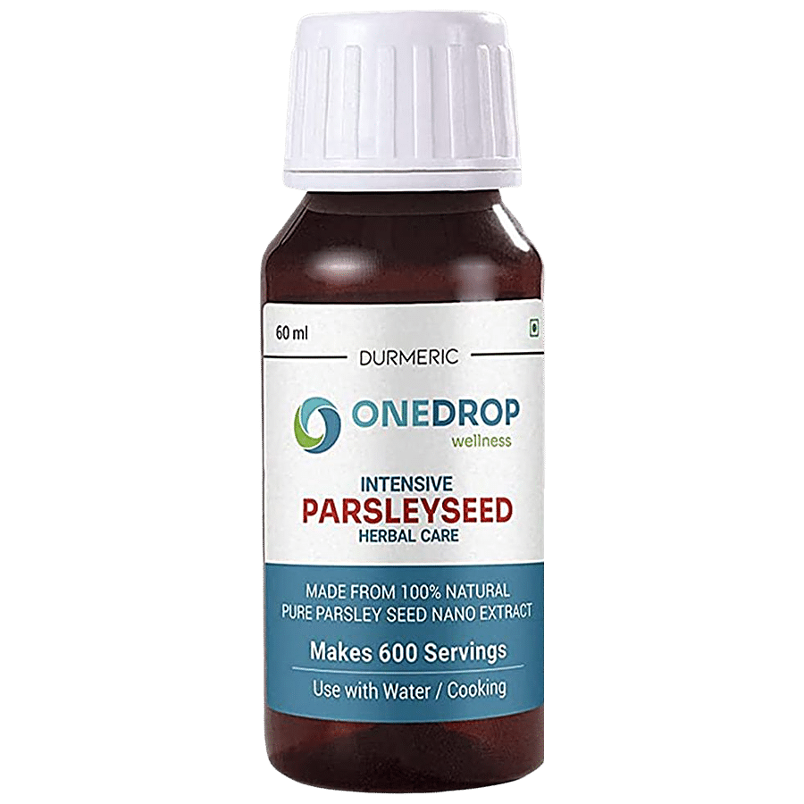 DURMERIC Onedrop Intensive Parsley Seed Herbal Drops - Cures Cough & Cold