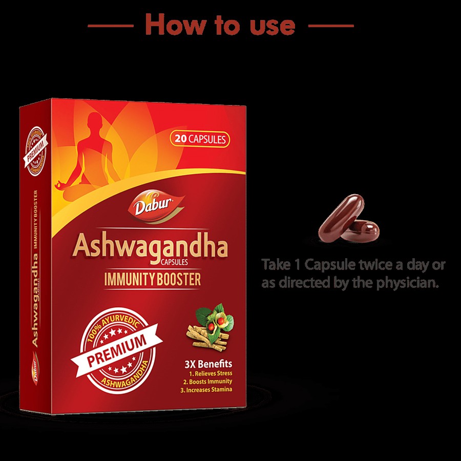 Dabur Dabur Ashwagandha Capsules