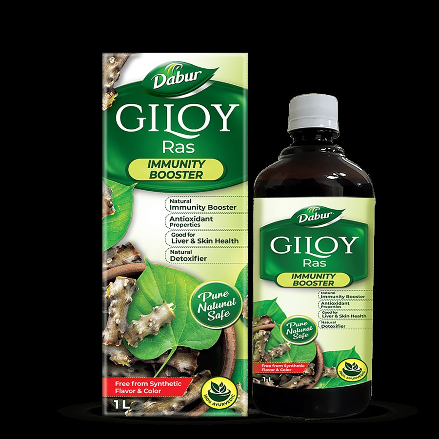 Dabur Giloy Juice  -Helps in constipation and bowel movement