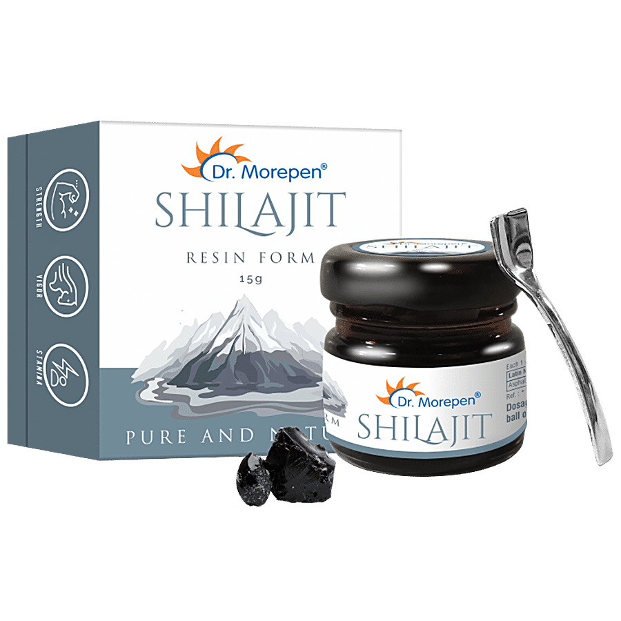 Dr. Morepen Shilajit Resin - Natural & Pure