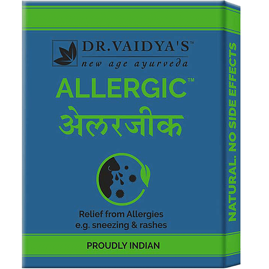 Dr. Vaidyas Allergic Pills - Relief From Allergies