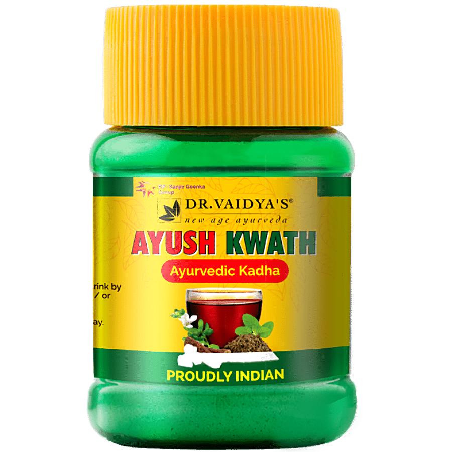 Dr. Vaidyas Ayush Kwath - Ayurvedic Immunity Boosting Kadha Powder