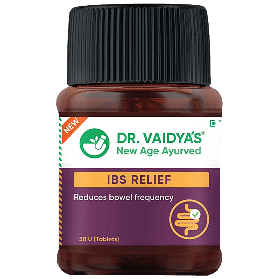 Dr. Vaidyas IBS Relief Tablet - Reduces Bowel Frequency