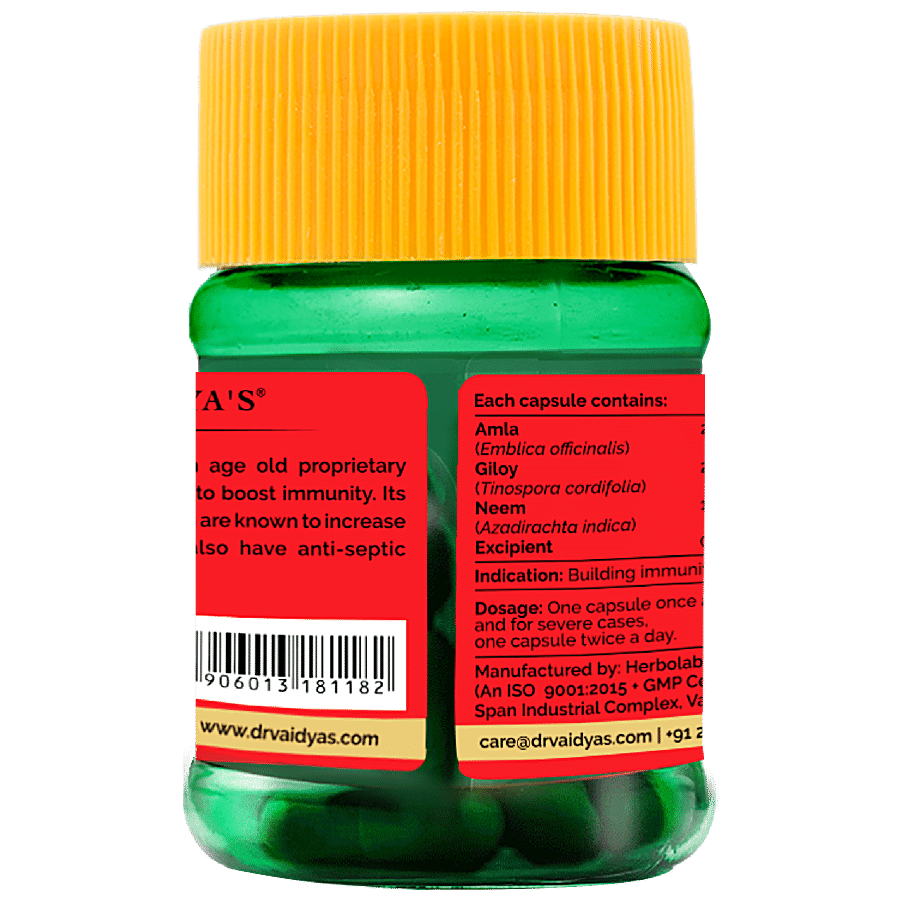 Dr. Vaidyas Imunoherb - Immunity Booster Capsules