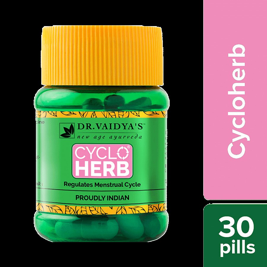 Dr. Vaidyas Cycloherb - Ayurvedic Capsules for PCOD/PCOS