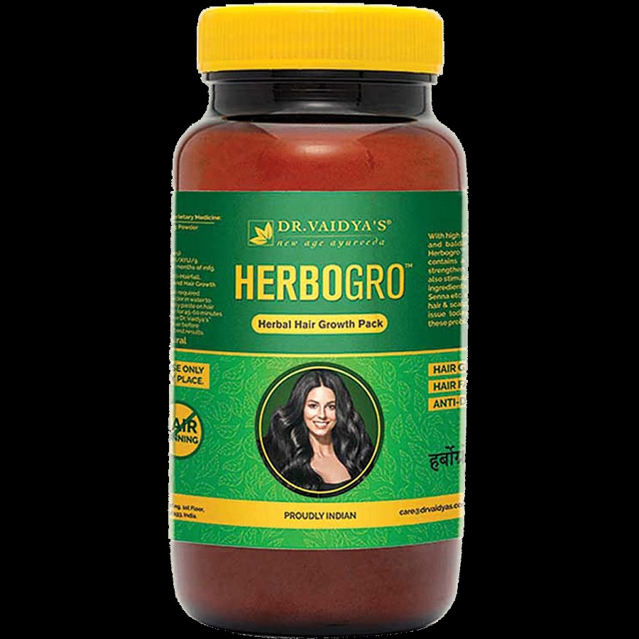 Dr. Vaidyas Herbogro - Herbal Hair Growth and Anti-Hairfall