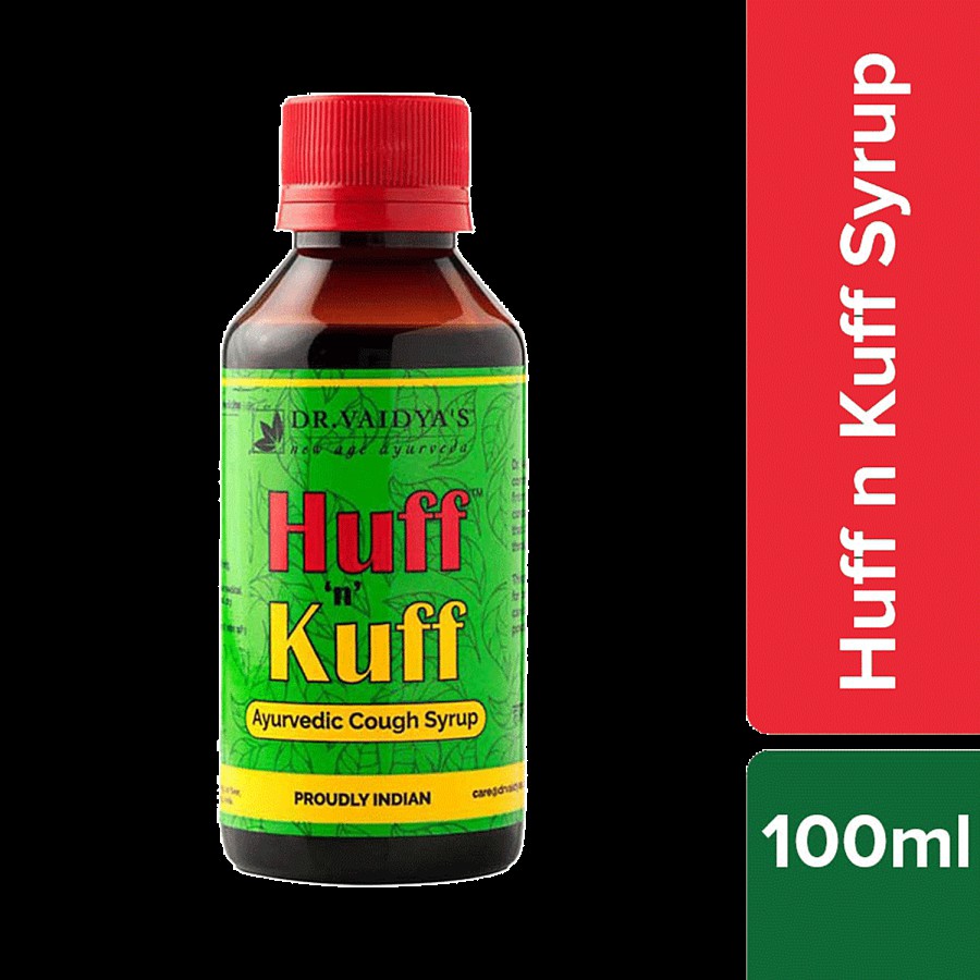 Dr. Vaidyas Huff N Kuff Syrup