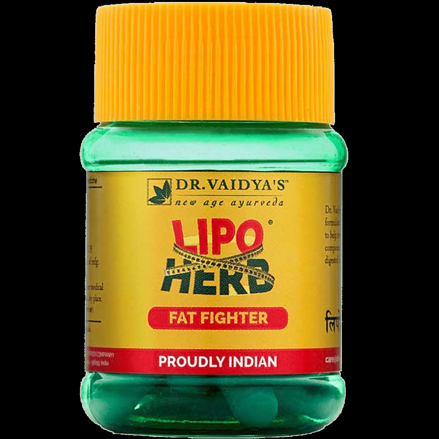 Dr. Vaidyas Lipo Herb Capsules - Fat Fighter