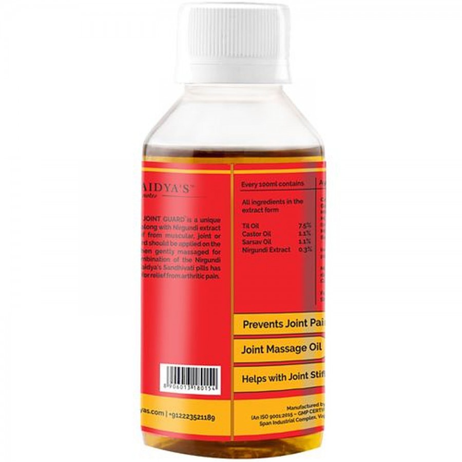 Dr. Vaidyas Nirgundi Oil - Joint Guard