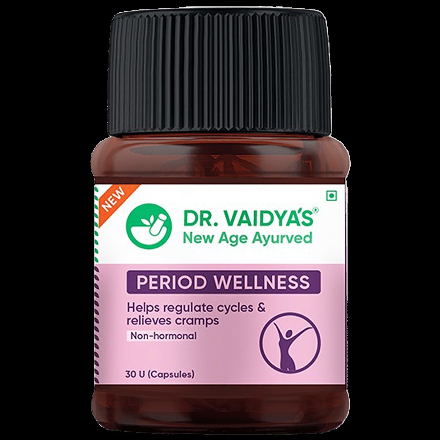 Dr. Vaidyas Period Wellness Capsules - Ayurvedic