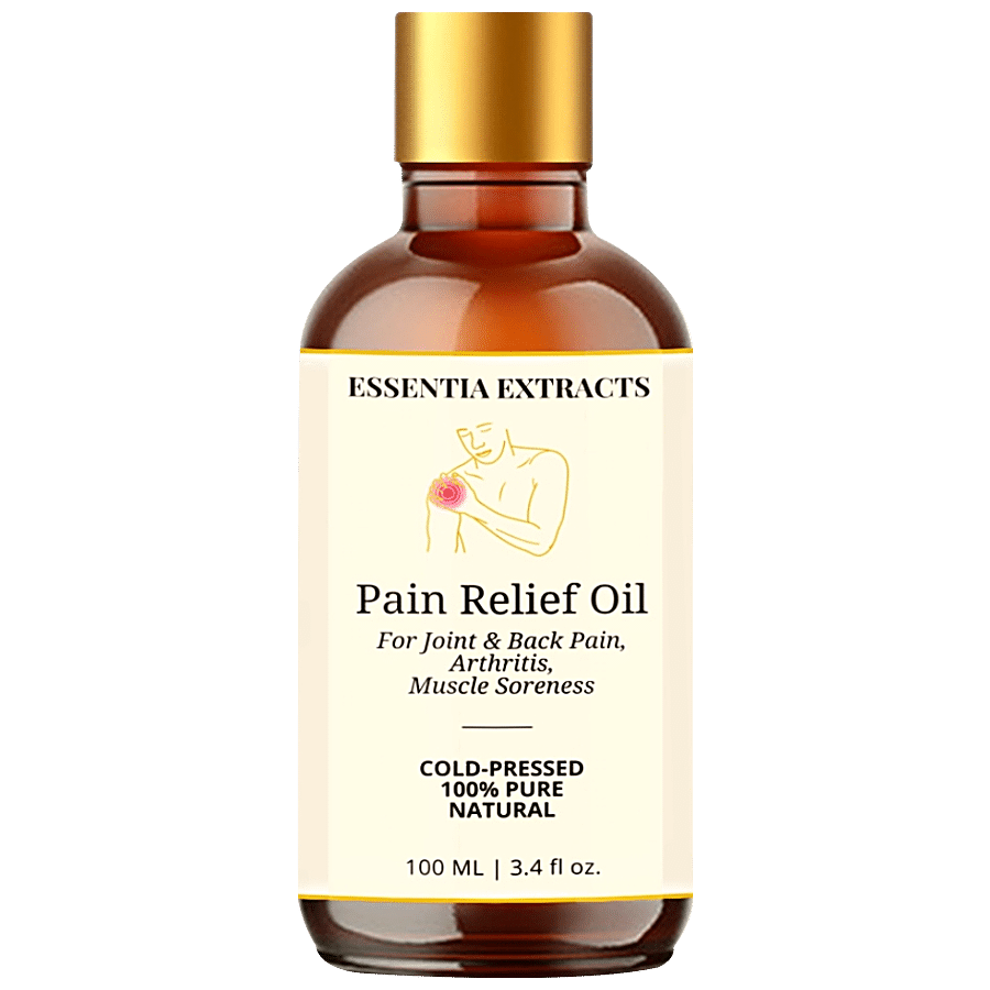 ESSENTIA EXTRACTS Ayurvedic Pain Relief Oil - For Joint & Back Pain