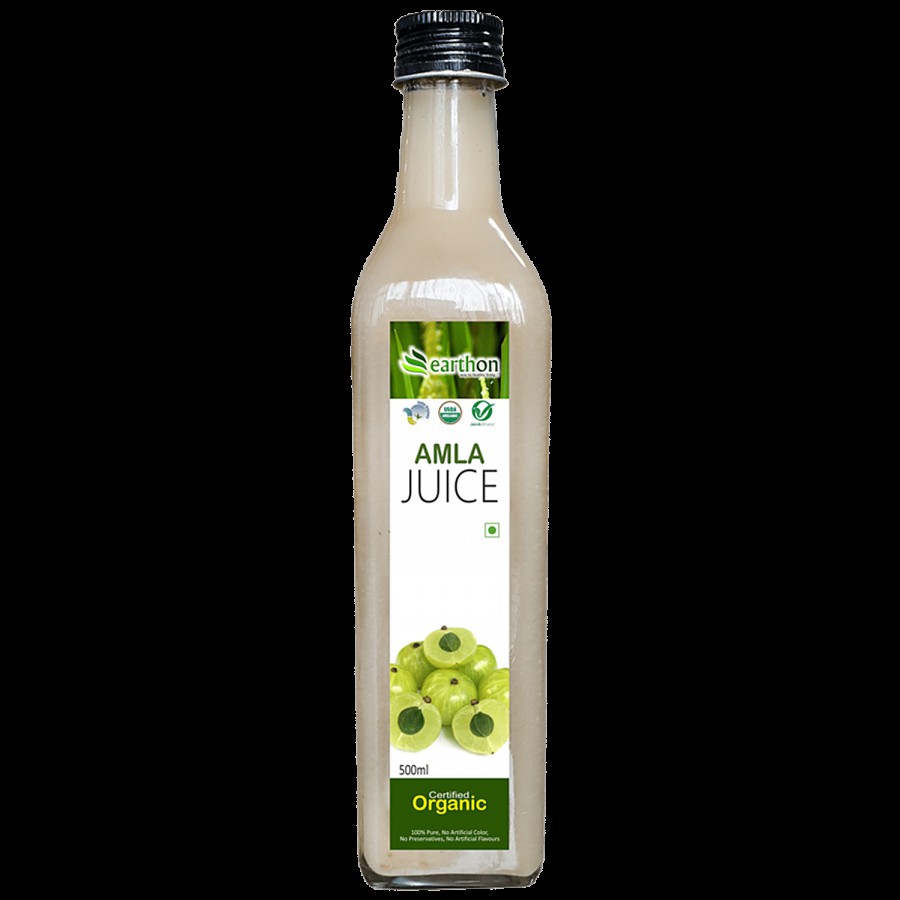 Earthon Organic Amla Juice - Indian Gooseberry