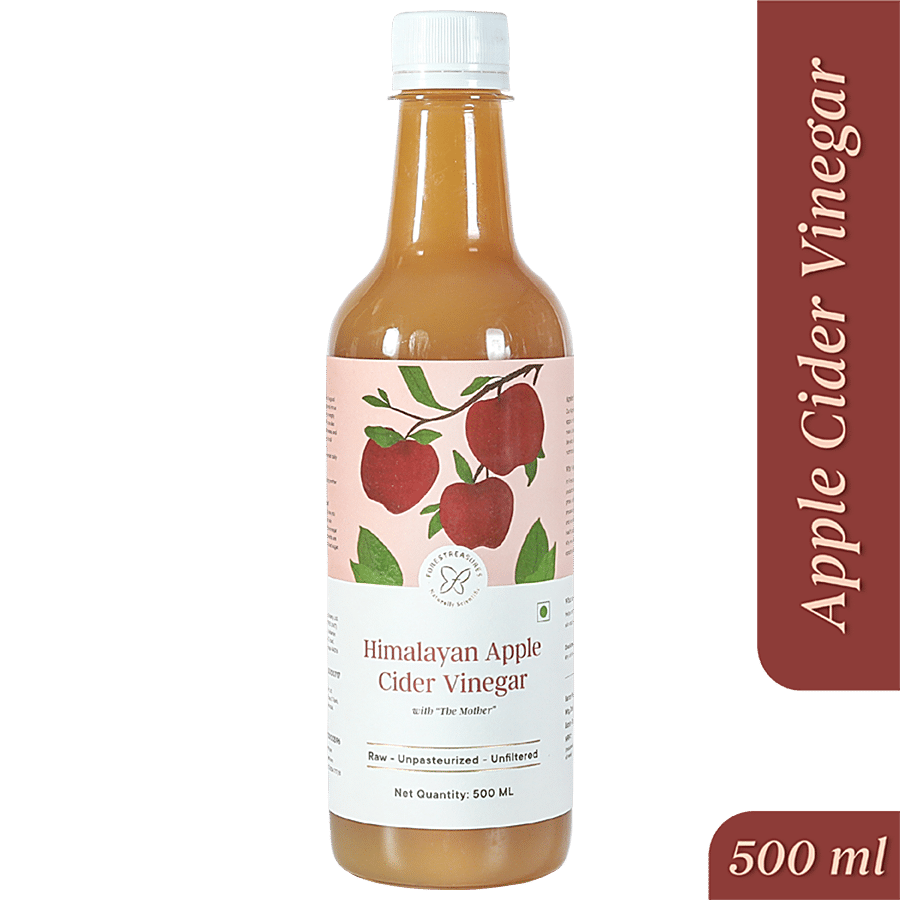 Forestreasures Himalayan Apple Cider Vinegar With Mother - Raw & Unpasteurised