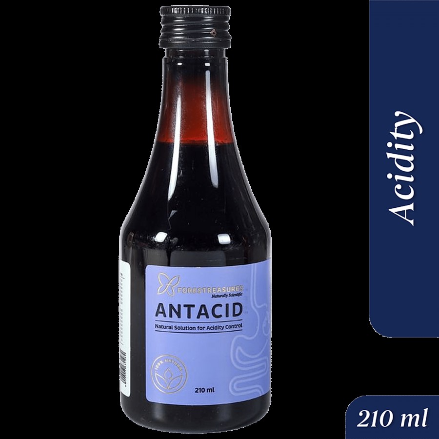 Forestreasures Antacid Syrup - Natural Solution For Acidity Control