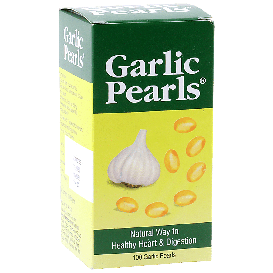 GARLIC PEARLS Softgels - Improves Digestion