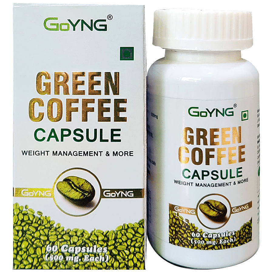 GoYNG Green Coffee Capsules - Weight Management & More