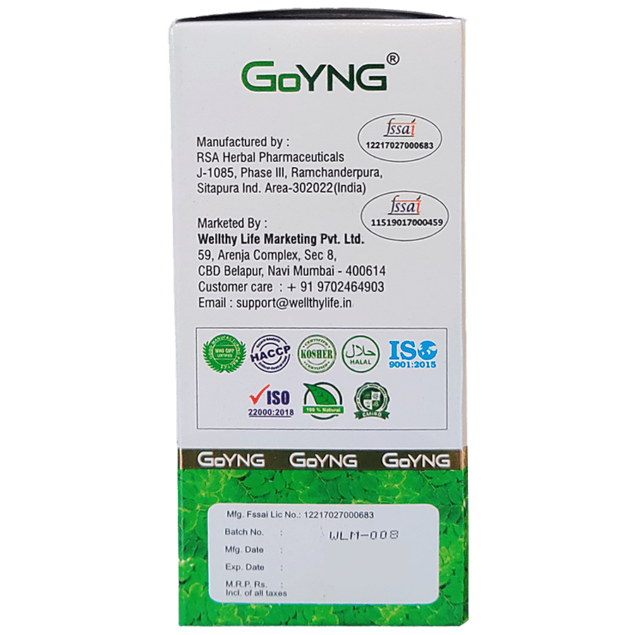 GoYNG Moringa Plus Capsules - Super Charger For Life