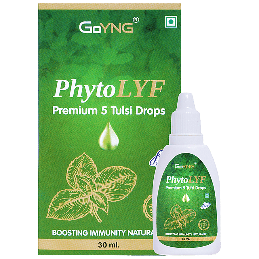 GoYNG PhytoLYF - Premium 5 Tulsi Drops