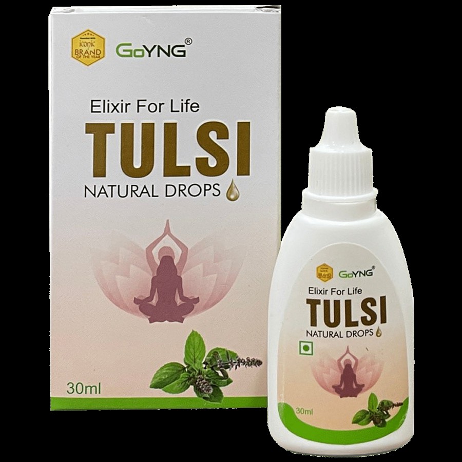 GoYNG Tulsi Drops Natural Drops