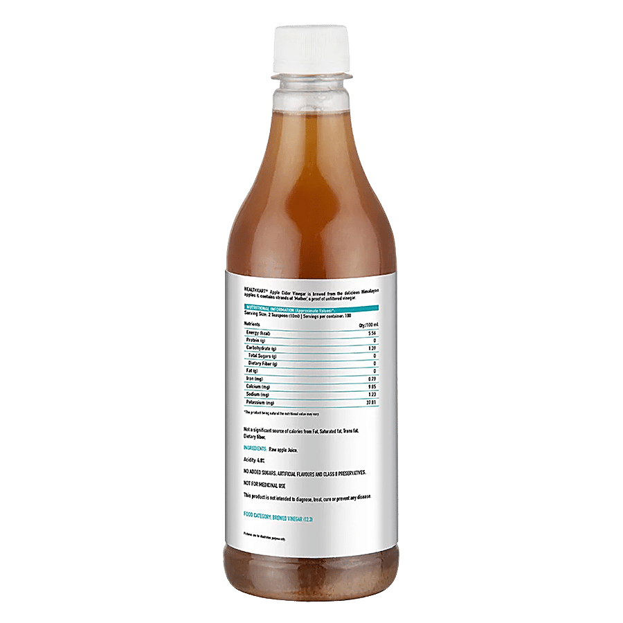 HealthKart Apple Cider Vinegar - With Mother