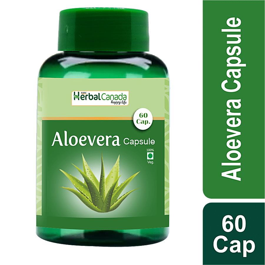 Herbal Canada Aloe Vera Capsule - Ayurvedic Medicine