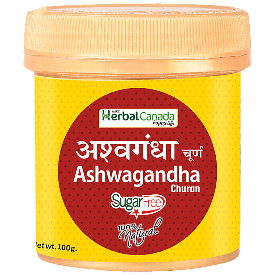 Herbal Canada Ashwagandha Churan Powder - 100% Natural