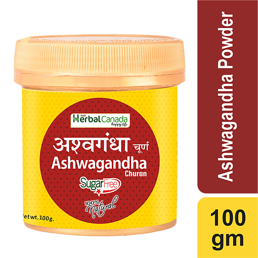 Herbal Canada Ashwagandha Churan Powder - 100% Natural