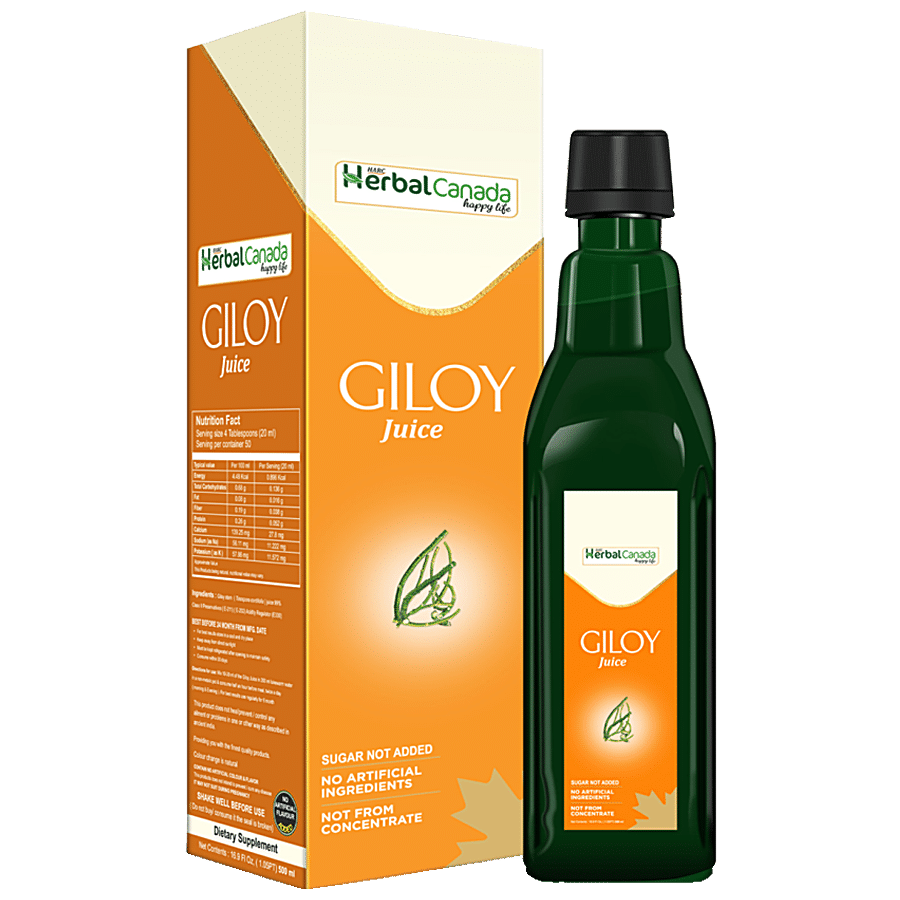 Herbal Canada Giloy Juice - No Added Sugar